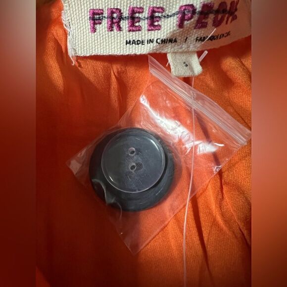 New Free People Roxy Wool Coat/ Size S - Picture 9 of 10